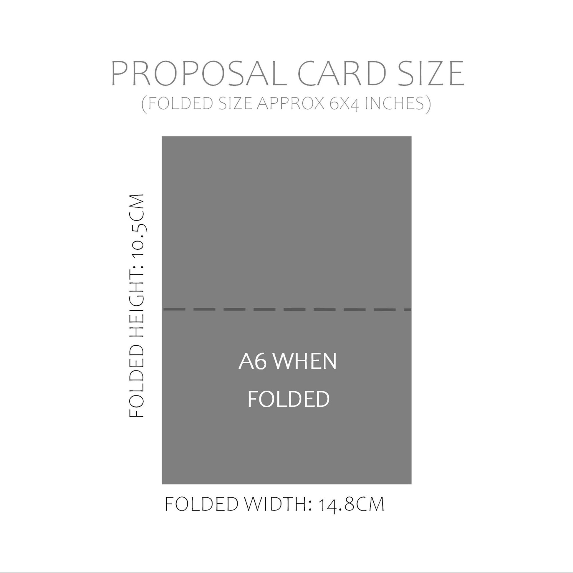 Will You Be Our Witnesses? Proposal Card - Blush Floral