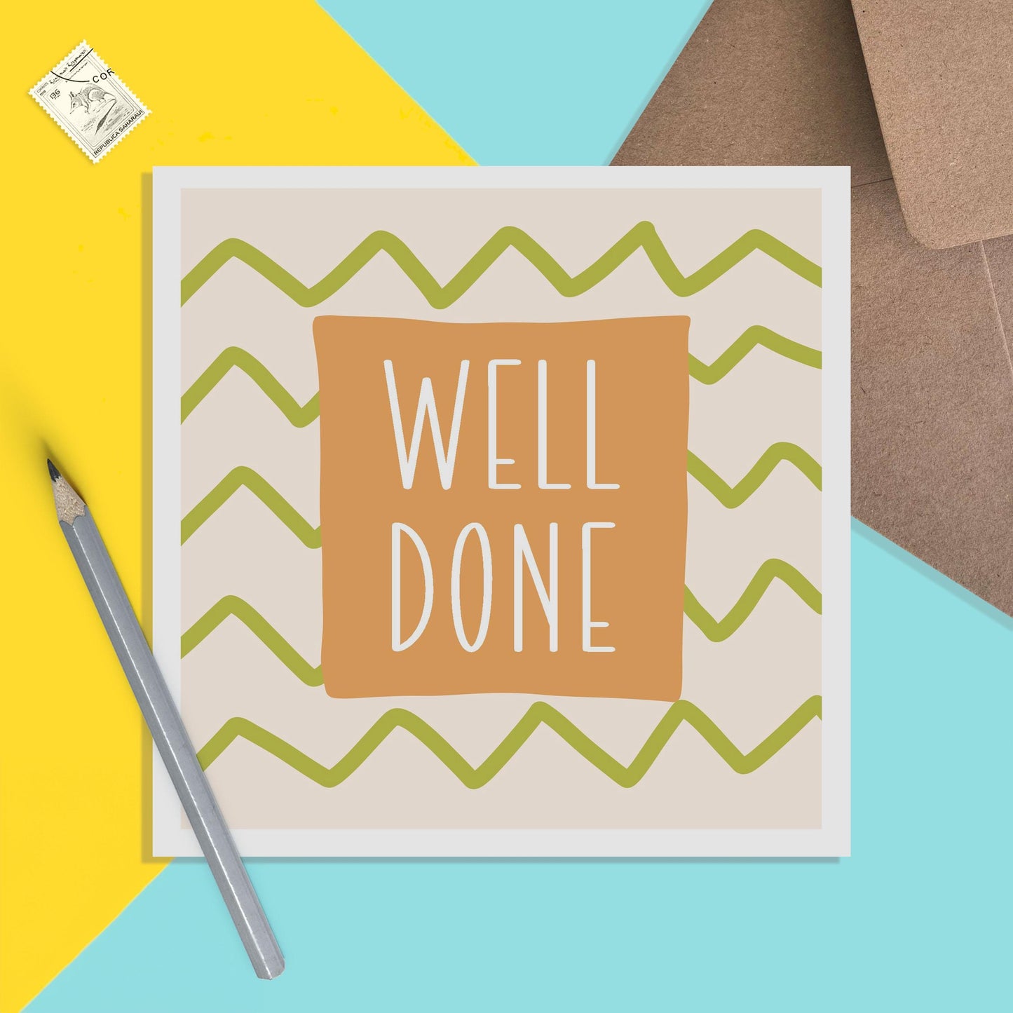 Well Done Congratulations Card, Graduation, Promotion, New Job, Exam Results