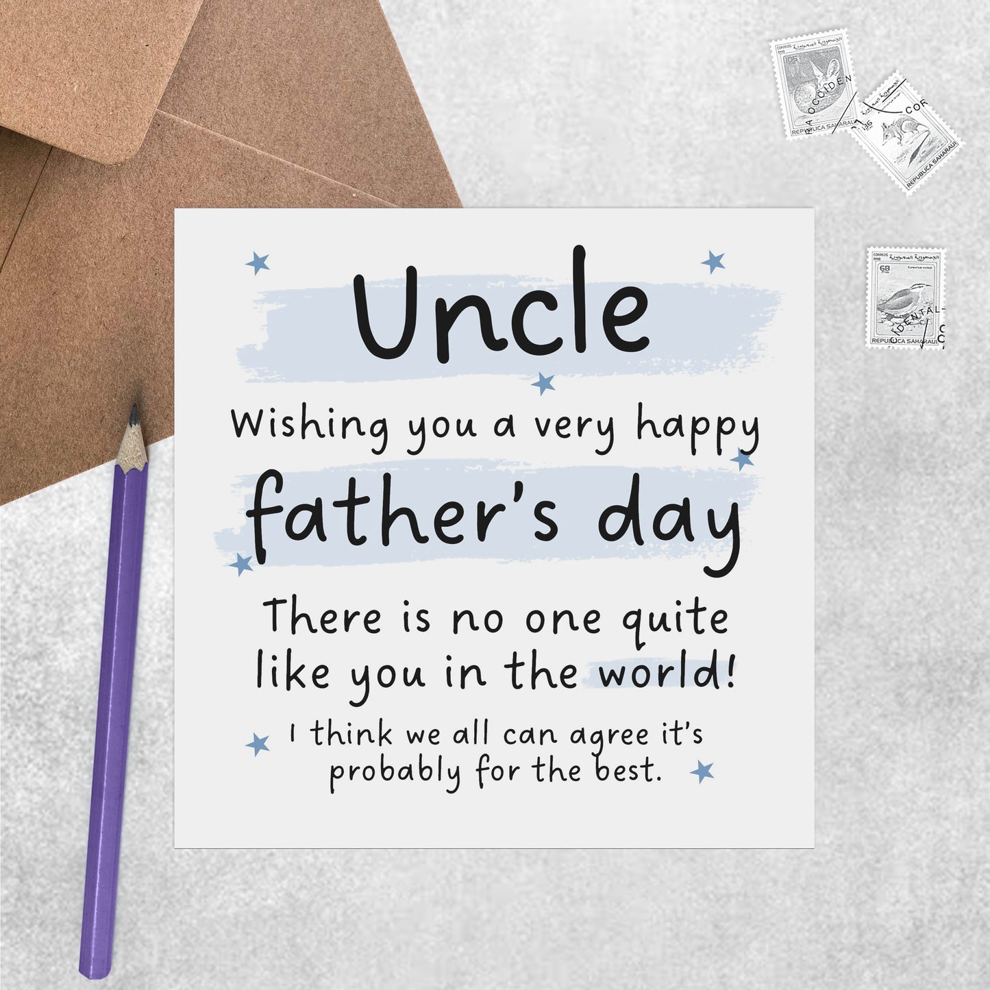 No One Quite Like You Father's Day Card - Lots Of Relations