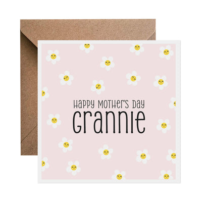 Pink Daisy Mother's Day Card - Choose Your Recipient